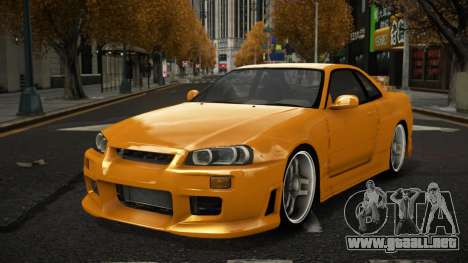 Nissan Skyline R34 Gifsoceh para GTA 4