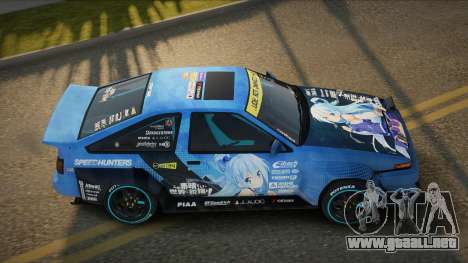 Toyota AE86 Audria para GTA San Andreas