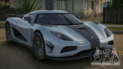Koenigsegg Agera R Delieary para GTA San Andreas