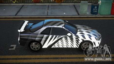 Nissan Skyline R34 Terjam S3 para GTA 4