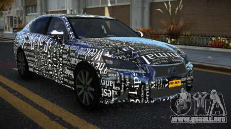 Lexus GS350 Nephiah S14 para GTA 4