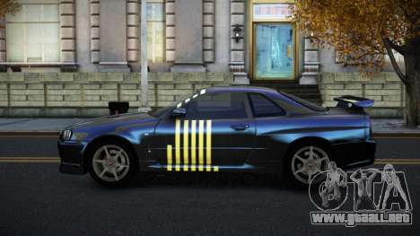 Nissan Skyline R34 Terjam S2 para GTA 4