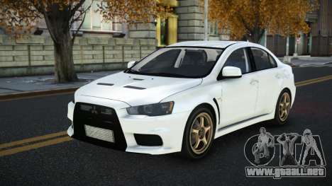 Mitsubishi Lancer Evolution X Yurit para GTA 4