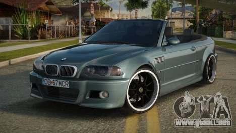 BMW M3 E46 Andenchel para GTA San Andreas