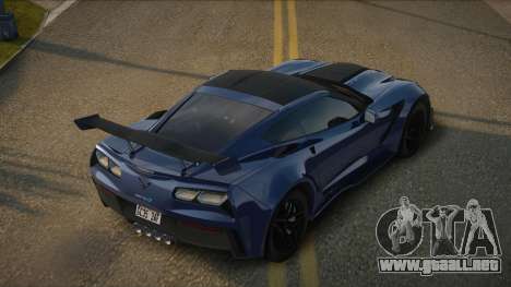 Chevrolet Corvette ZR1 Nare para GTA San Andreas