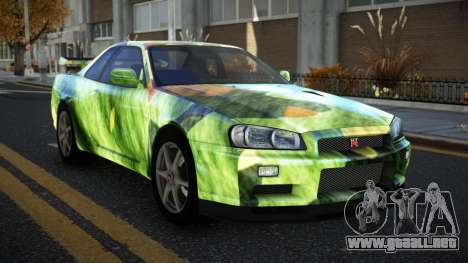 Nissan Skyline R34 Terjam S9 para GTA 4