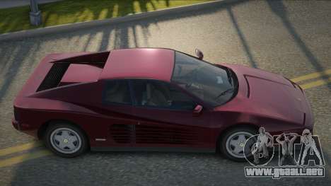 Ferrari Testarossa Anielse para GTA San Andreas