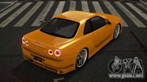 Nissan Skyline R34 Gifsoceh para GTA 4