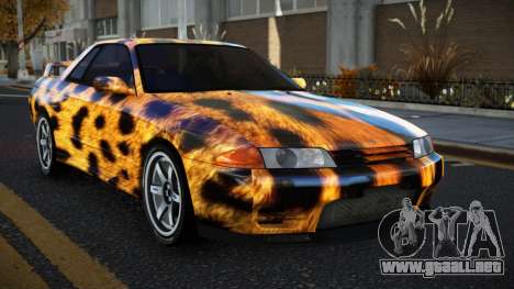 Nissan Skyline R32 Xislesam S6 para GTA 4