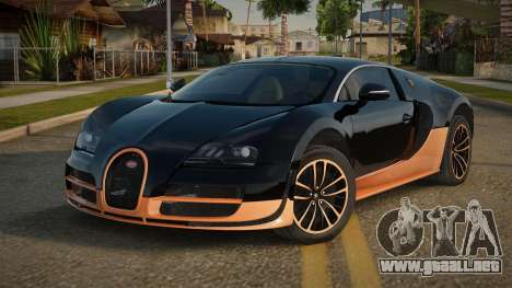 Bugatti Veyron Carusce para GTA San Andreas
