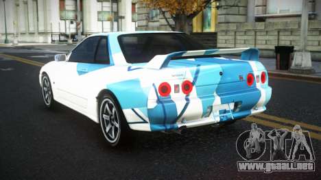 Nissan Skyline R32 Xislesam S7 para GTA 4