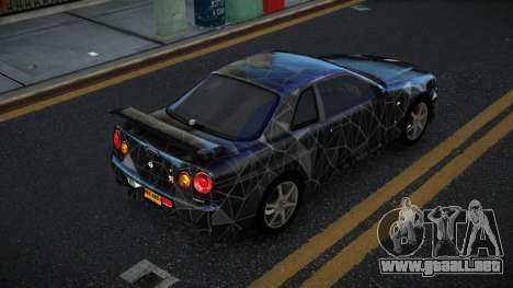 Nissan Skyline R34 Terjam S4 para GTA 4