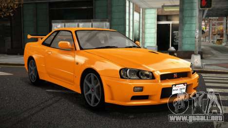 Nissan Skyline R34 Wovjo para GTA 4