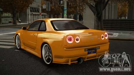 Nissan Skyline R34 Gifsoceh para GTA 4