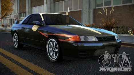 Nissan Skyline R32 Xislesam S5 para GTA 4