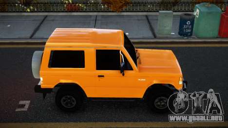 Mitsubishi Pajero Tiufa para GTA 4