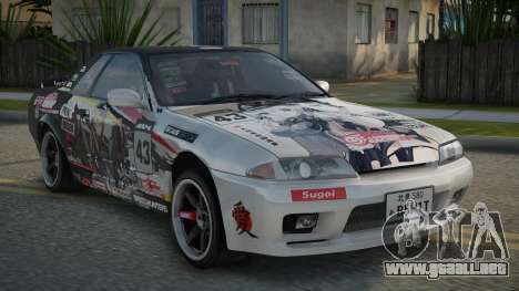 Nissan Skyline R32 Carlie para GTA San Andreas