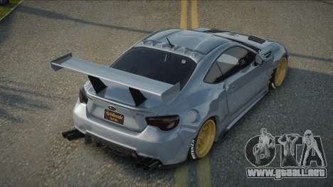 Subaru BRZ Nacarvia para GTA San Andreas