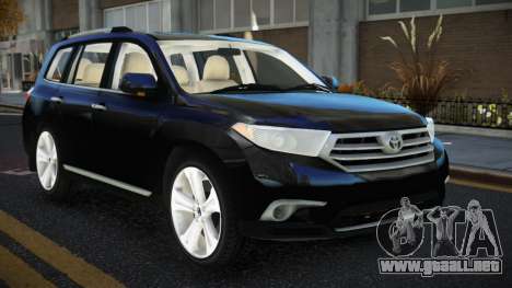 Toyota Highlander Uvav para GTA 4