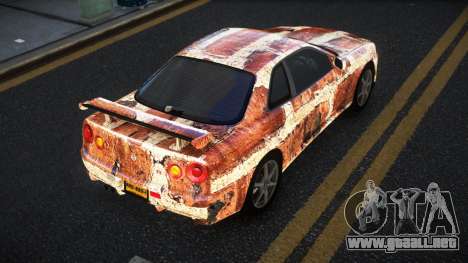 Nissan Skyline R34 Terjam S6 para GTA 4