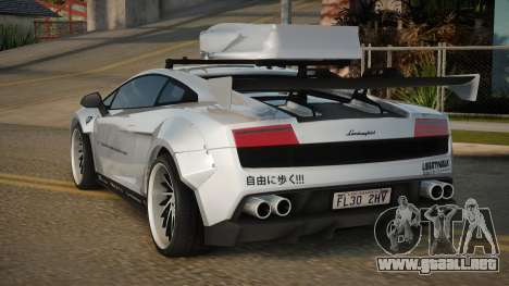 Lamborghini Gallardo Riaxisnic para GTA San Andreas