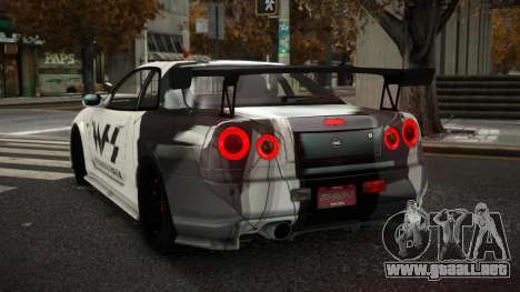 Nissan Skyline R34 Puzuvu para GTA 4
