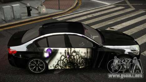 BMW M5 Neron S8 para GTA 4