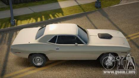 Plymouth Cuda Luberlor para GTA San Andreas