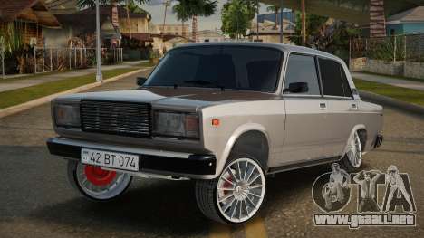 VAZ 2107 Xisanber para GTA San Andreas