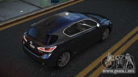 Lexus CT200H Bawcono para GTA 4
