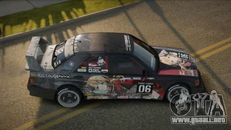 Mercedes-Benz 190E Dalie para GTA San Andreas