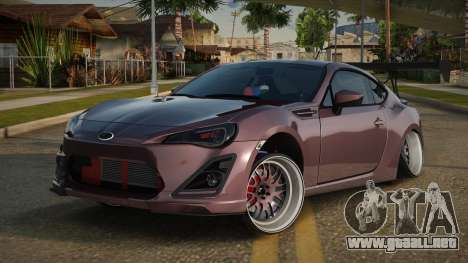 Subaru BRZ Hincoban para GTA San Andreas