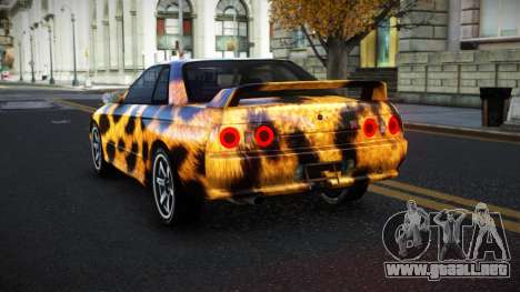 Nissan Skyline R32 Xislesam S6 para GTA 4