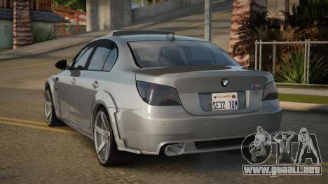 BMW M5 E60 Talautira para GTA San Andreas