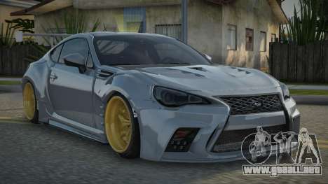 Subaru BRZ Nacarvia para GTA San Andreas
