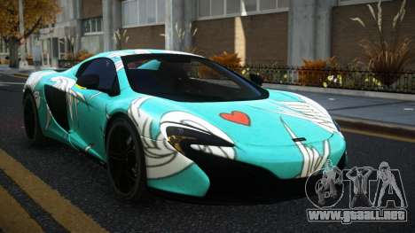 McLaren 650S Desomien S8 para GTA 4