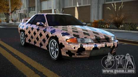 Nissan Skyline R32 Xislesam S2 para GTA 4