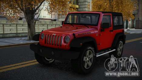 Jeep Wrangler Pajtak para GTA 4
