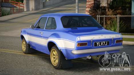Ford Escort MK1 Mealolas para GTA San Andreas