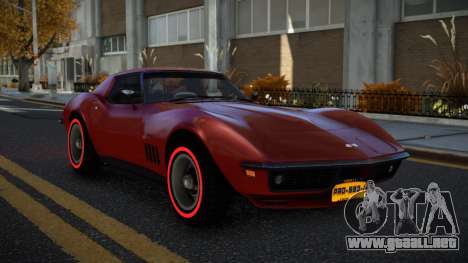 Chevrolet Corvette Miiku para GTA 4