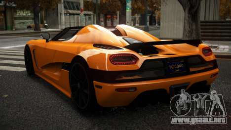 Koenigsegg Agera Navobe para GTA 4