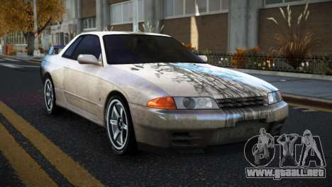 Nissan Skyline R32 Xislesam S9 para GTA 4