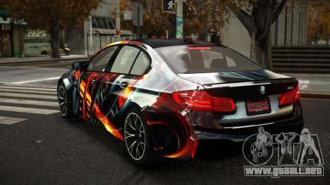 BMW M5 Neron S7 para GTA 4