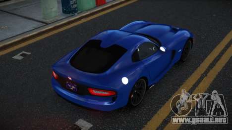 Dodge Viper Vakor para GTA 4