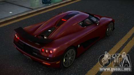 Koenigsegg CCX Futtu para GTA 4