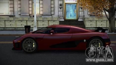 Koenigsegg CCX Futtu para GTA 4