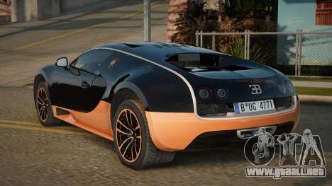 Bugatti Veyron Carusce para GTA San Andreas