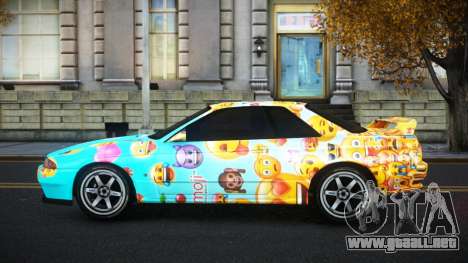 Nissan Skyline R32 Xislesam S4 para GTA 4