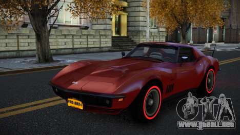 Chevrolet Corvette Miiku para GTA 4