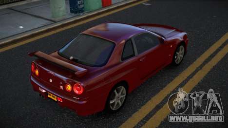 Nissan Skyline R34 Terjam para GTA 4